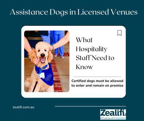 Assistance Dogs In Licensed Venues