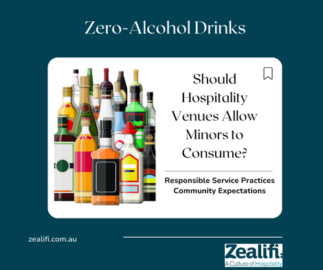 Zero-Alcohol Drinks and Minors